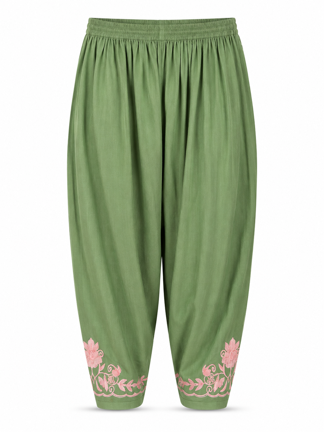 Kashmir Aari cotton Co-Ord Set | Light Green